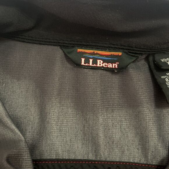 L.L. Bean Red Women’s X-Large Windstopper Fall Rain Soft shell Jacket Full Zip - Picture 7 of 15